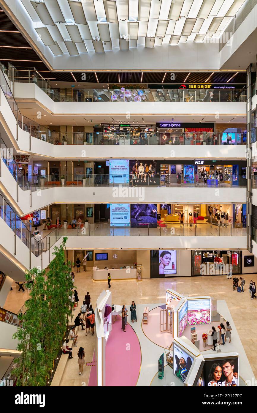 Saigon Centre shopping mall interior, Ho Chi Minh City, Vietnam Stock Photo