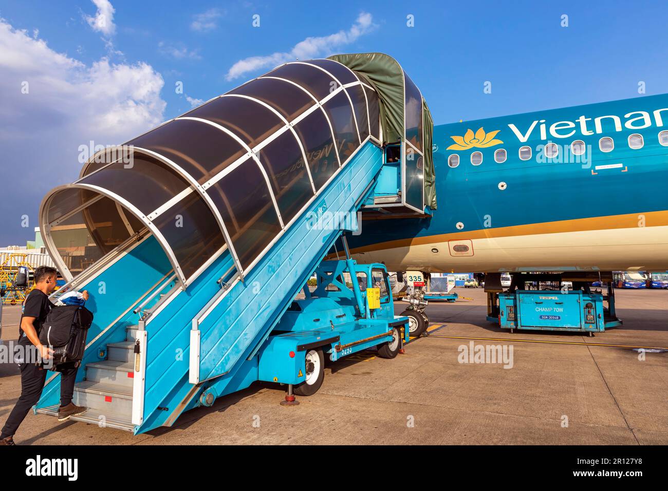 Tan Son Nhat International Airport, Ho Chi Minh City, Vietnam Stock