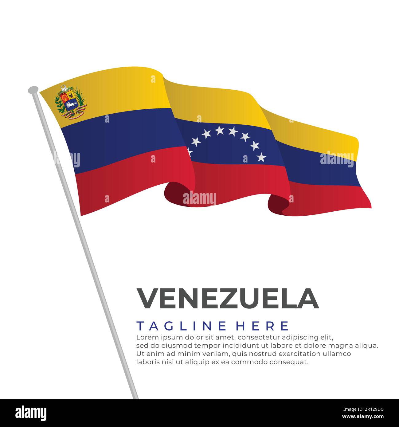 Template vector Venezuela flag modern design. Vector illustration Stock Vector Image & Art Alamy