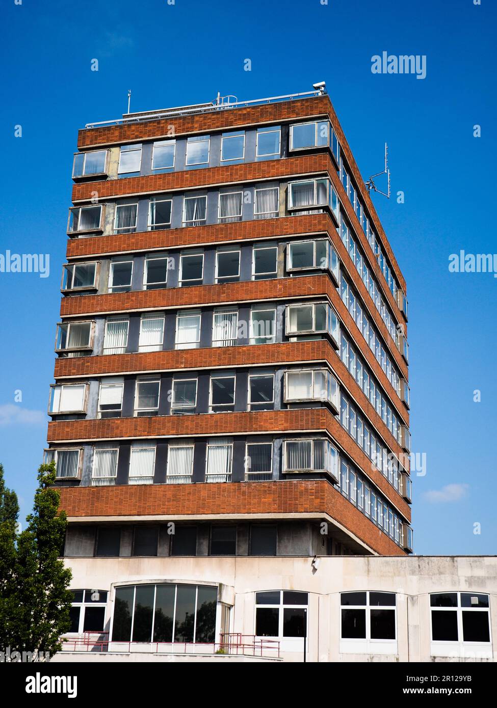 Kirkby Town Centre . Merseyside UK.Civic Building Stock Photo Alamy