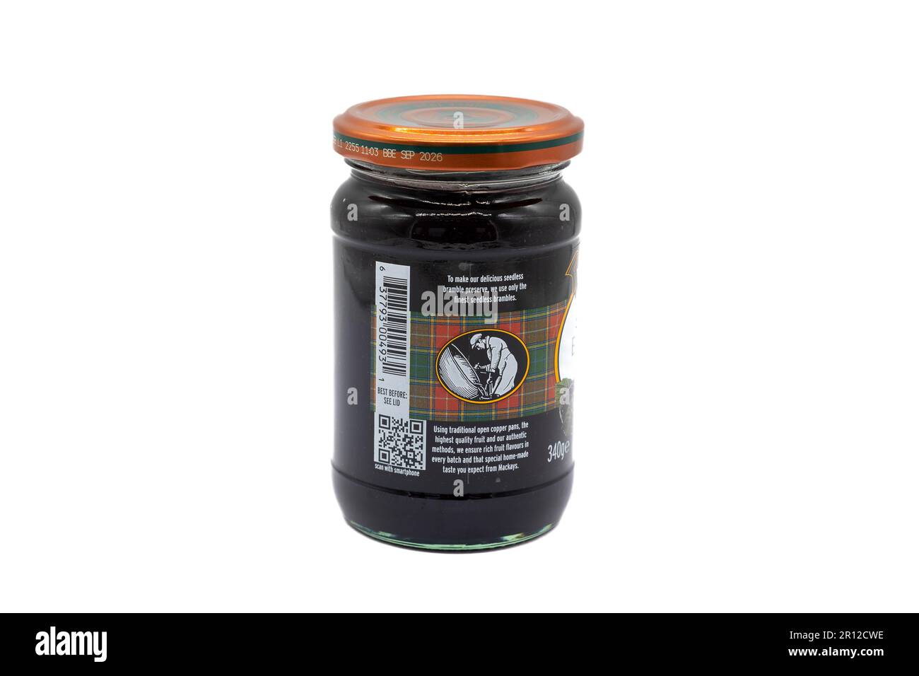 Irvine, Scotland, UK February 02, 2023 Mackays branded seedless