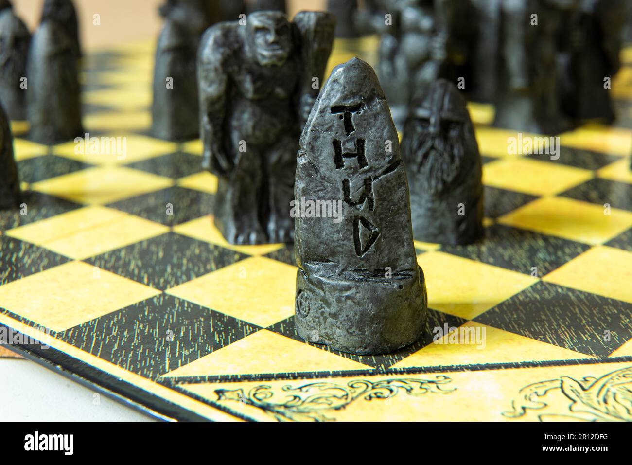 Thud board game inspired by Terry Pratchett's Discworld, Mongoose