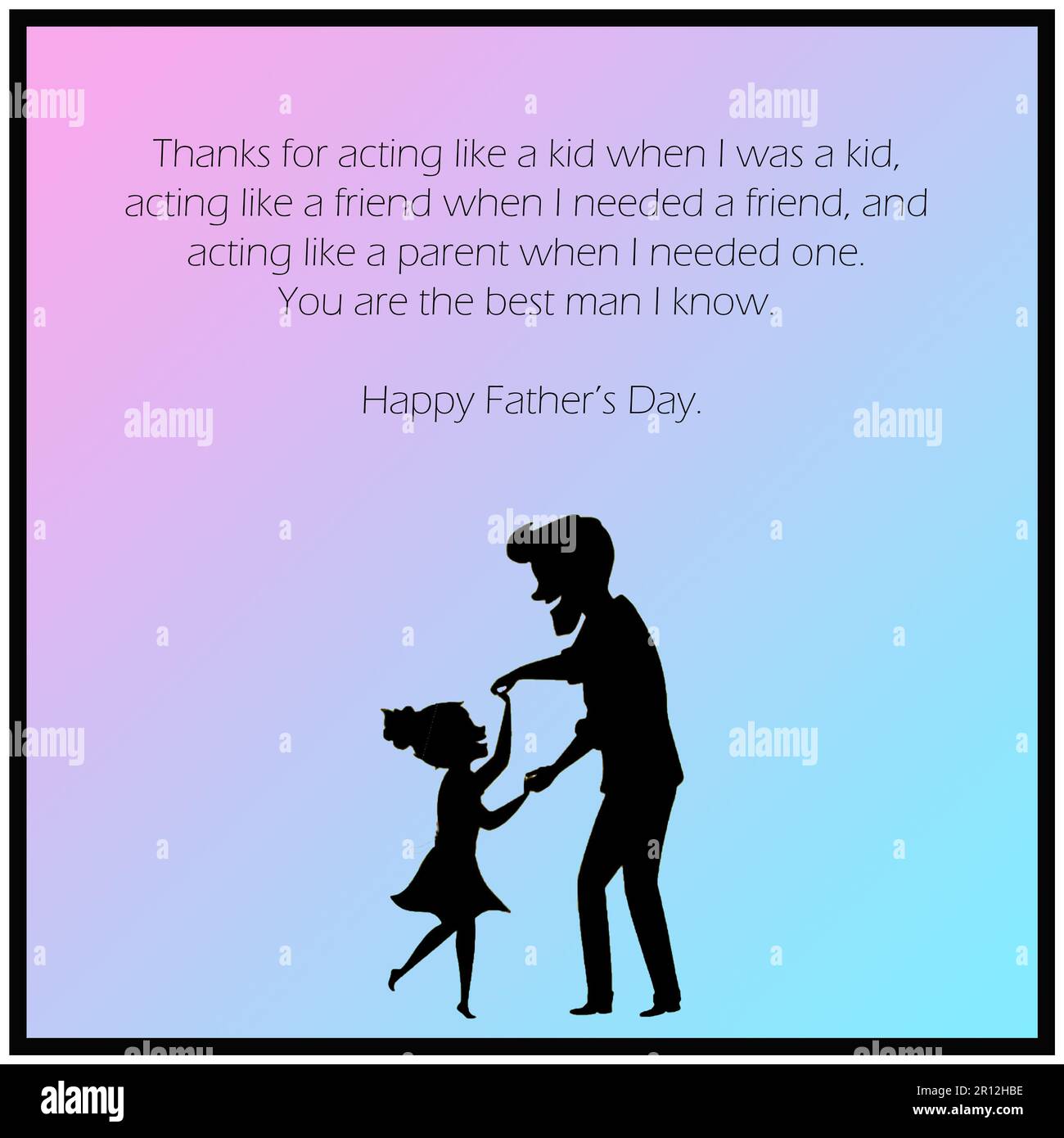 Father's Day Wishes varieties of messages 2023 Stock Photo - Alamy