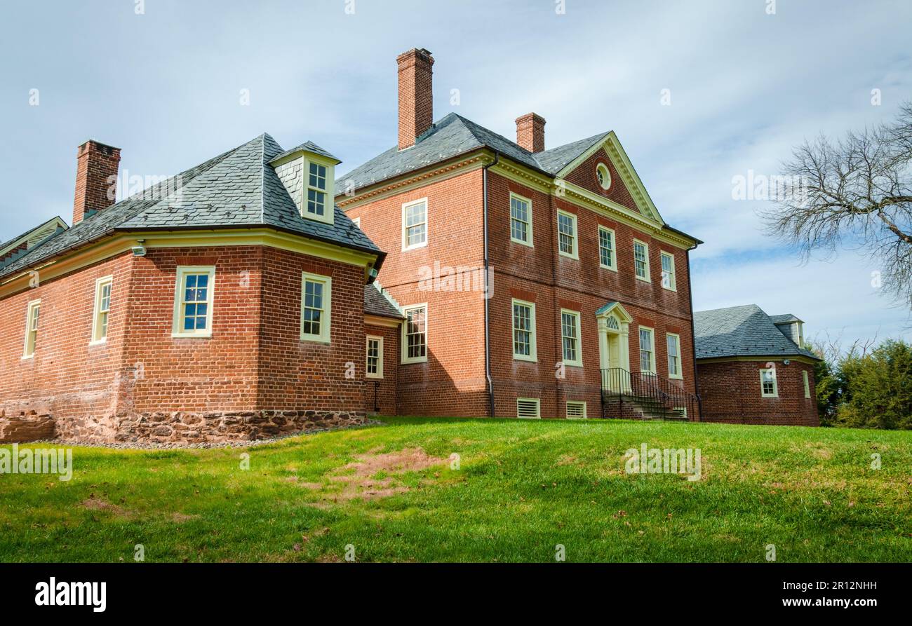 Montpelier Mansion, Museum in South Laurel, Maryland Stock Photo Alamy