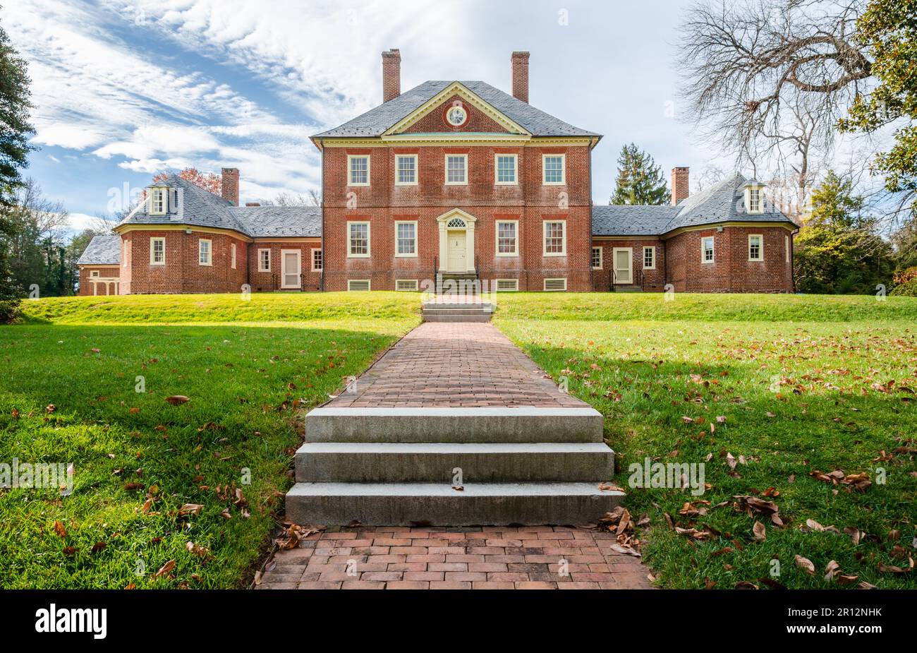 Montpelier Mansion, Museum in South Laurel, Maryland Stock Photo Alamy