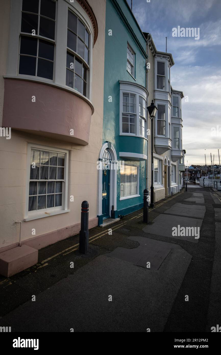 Weymouth Old Town and Harbour, Weymouth, Dorset, England, UK Stock