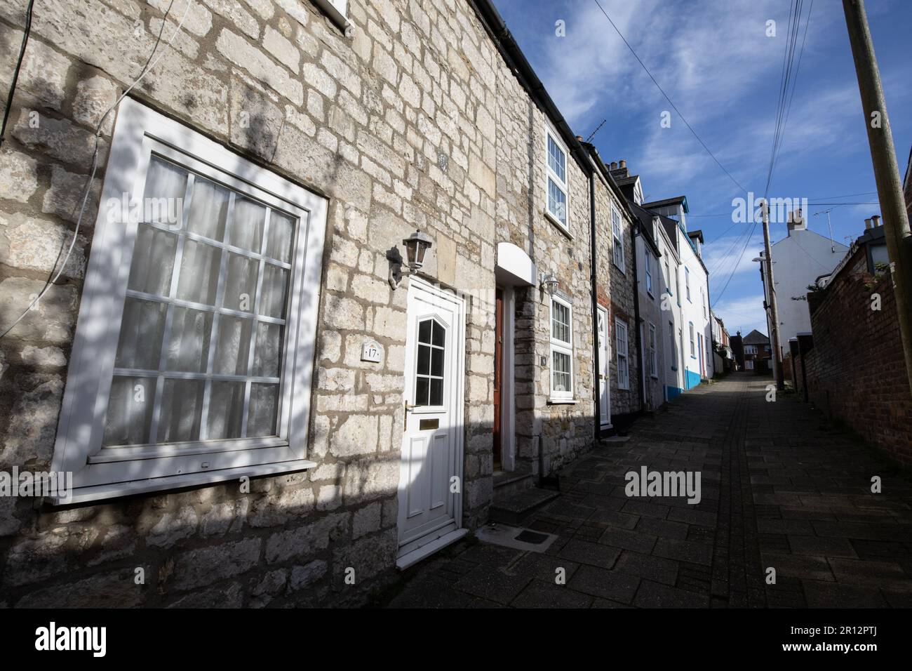 'Love Lane', Weymouth Old Town and Harbour, Weymouth, Dorset, England