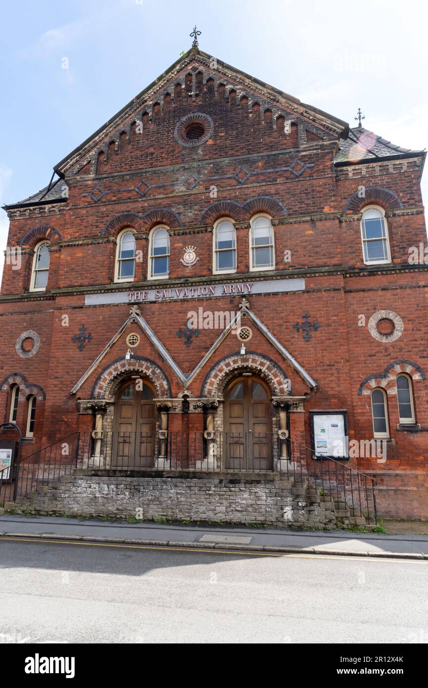 The Salvation Army Citadel, a Grade II listed building in the town of Barton-upon-Humber,UK Stock Photo