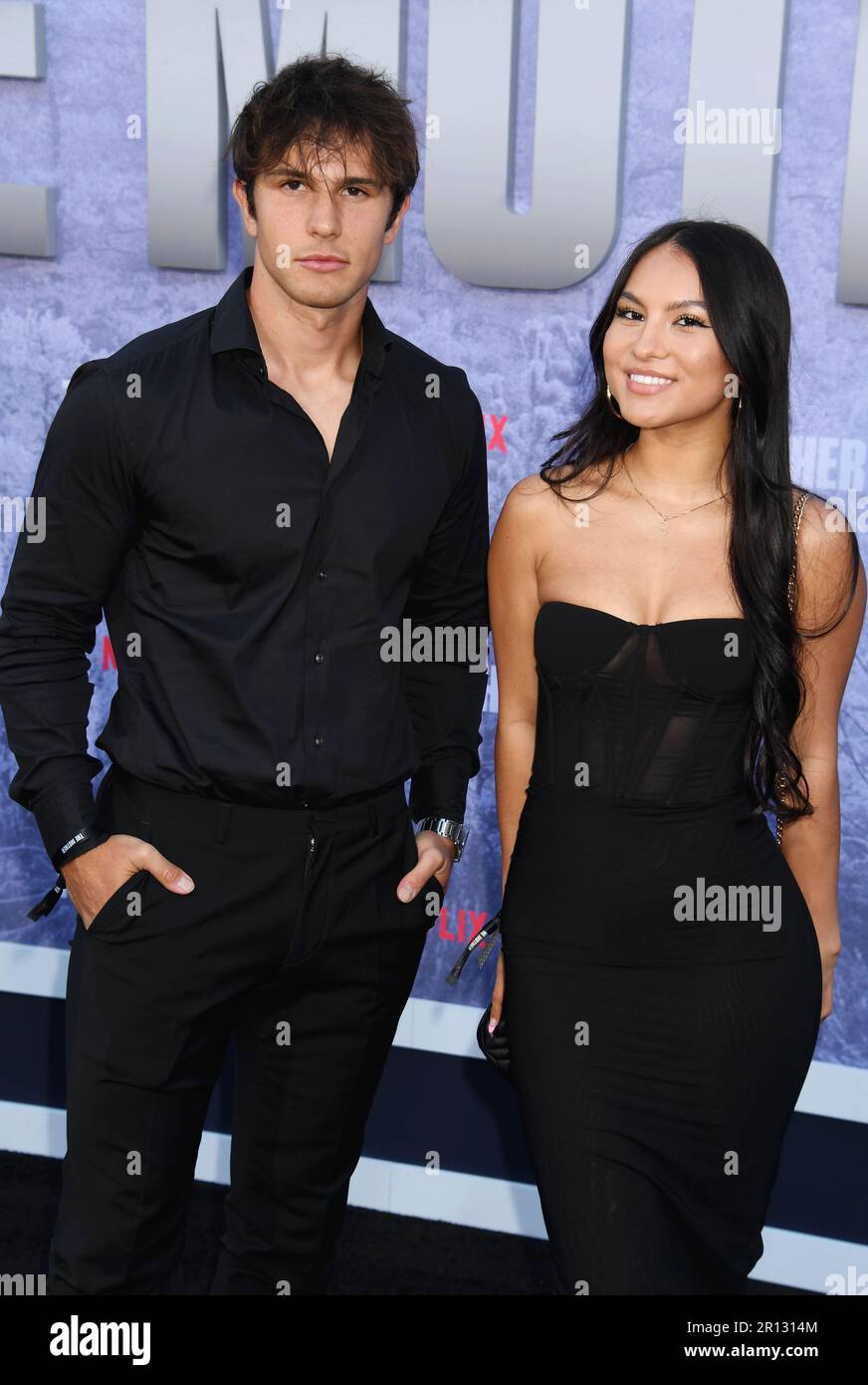 Los Angeles, California, USA. 10th May, 2023. (L-R) Luis Ortner and Sabrina Mercado attend the