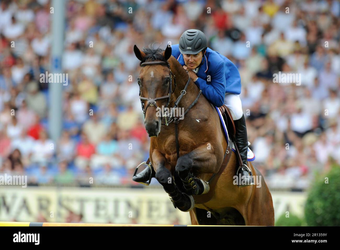 Bernardo ALVES, BRA, Aktion auf CHUPA CHUP Der Große Preis von Aachen am 5.7.2009. Stock Photo