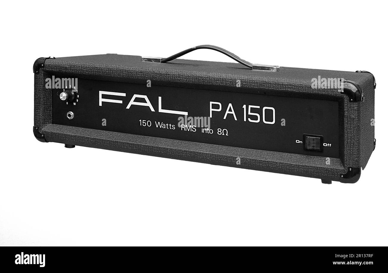 FAL,PA150,150 Watt,Power Amplifier,Disco,Band,Discotheque,Installation, Stock Photo