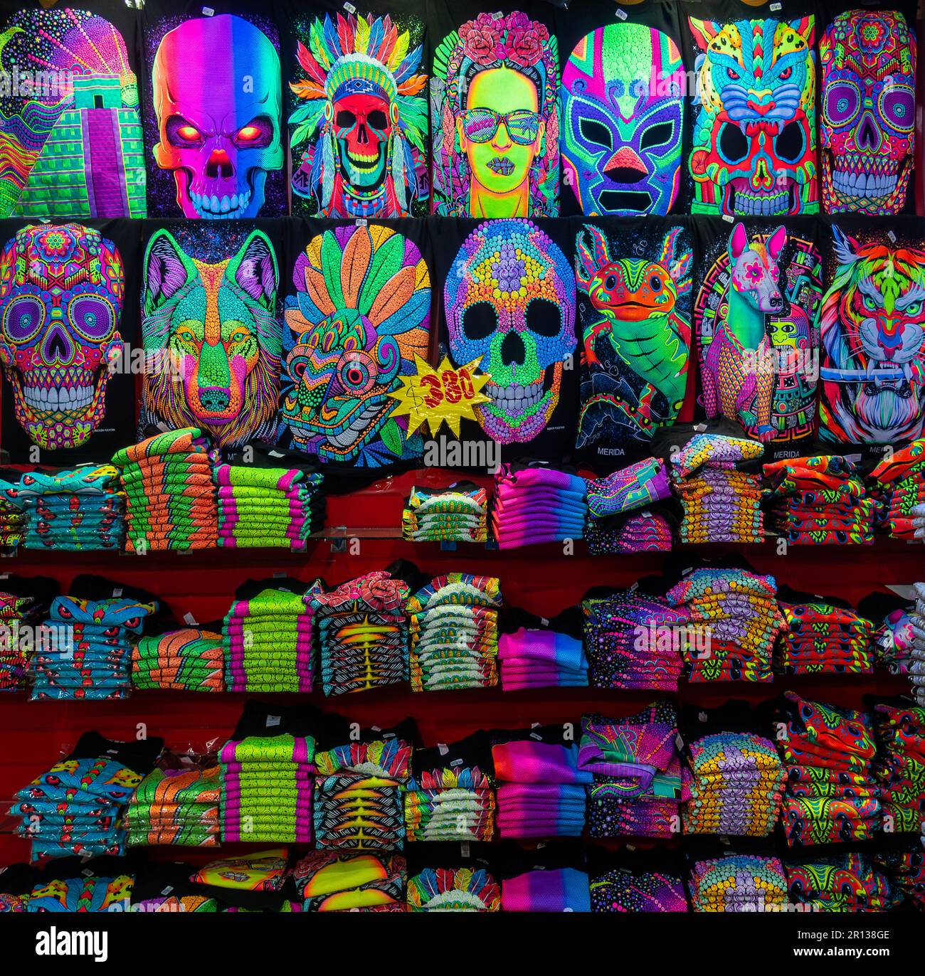 souvenir store in Merida Mexico Yucatan Stock Photo