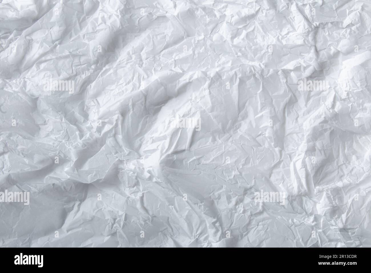 White crumpled paper texture. wavy textured background Stock Photo - Alamy