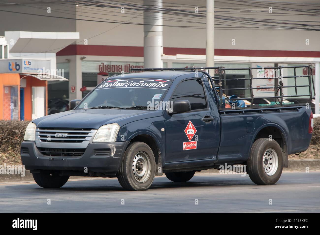 Chiangmai, Thailand - February 28 2023: Private Isuzu Dmax Pickup Truck ...