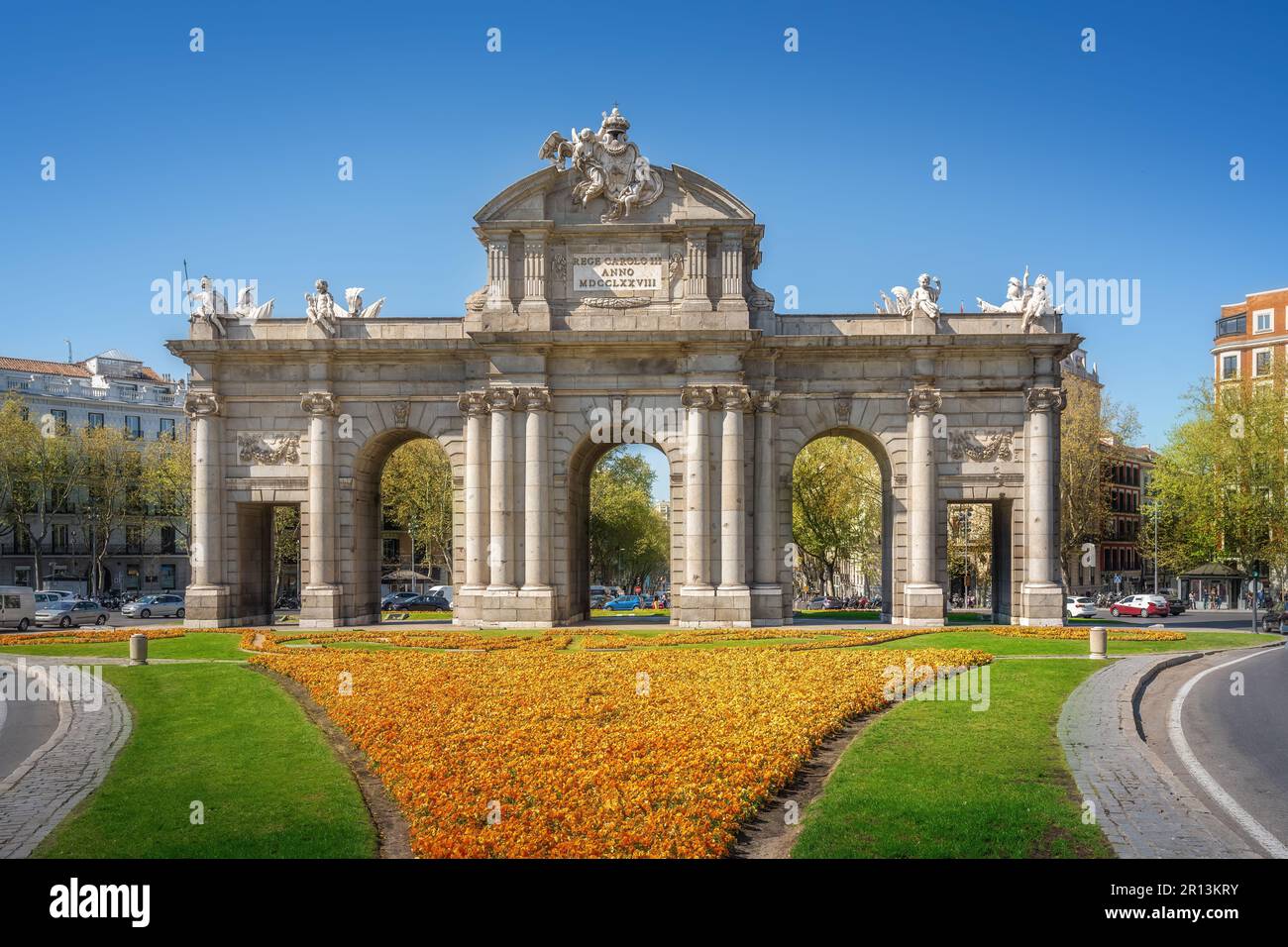 Puerta de Alcala - Madrid, Spain Stock Photo