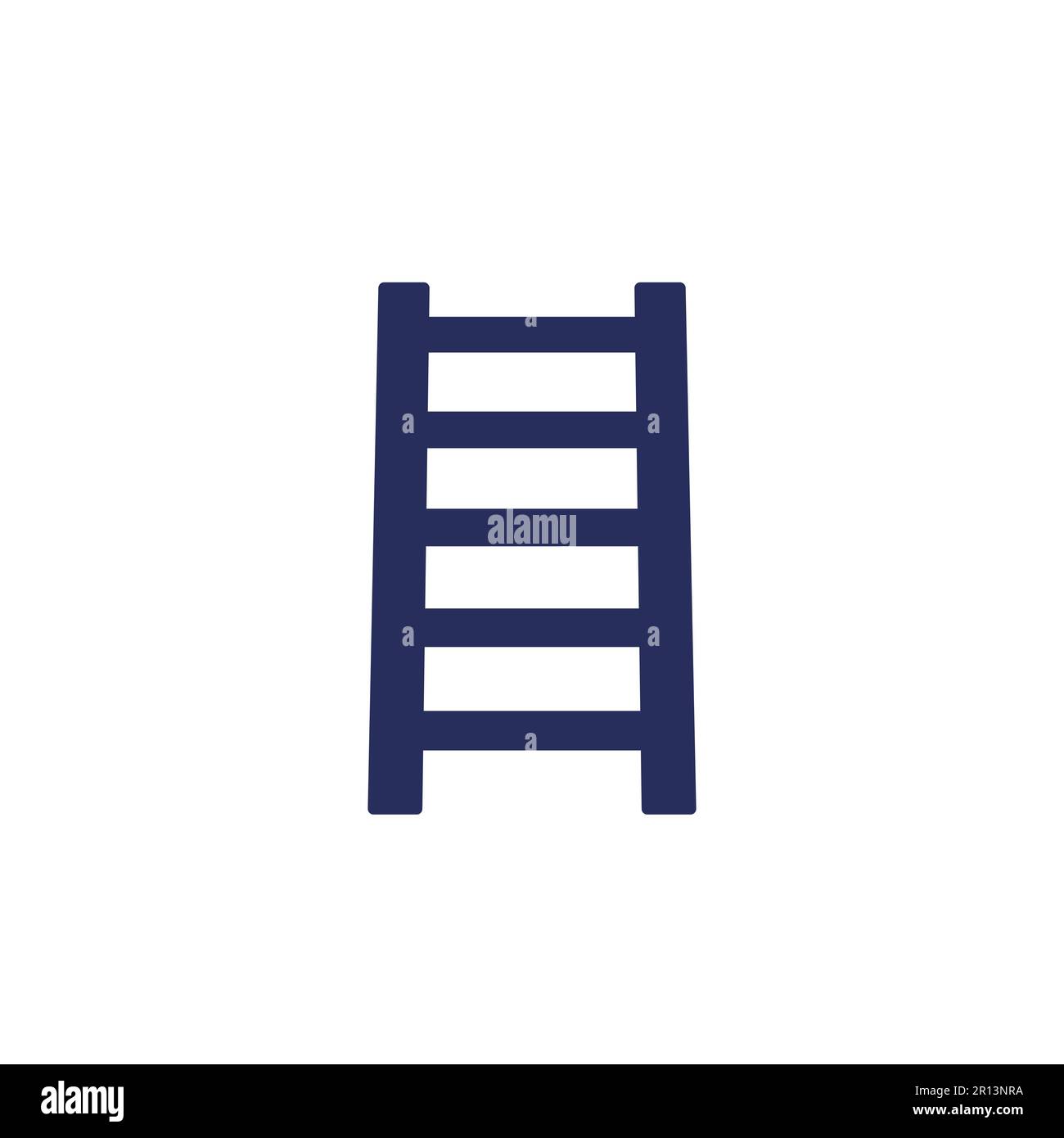 ladder icon on white, vector Stock Vector Image & Art - Alamy
