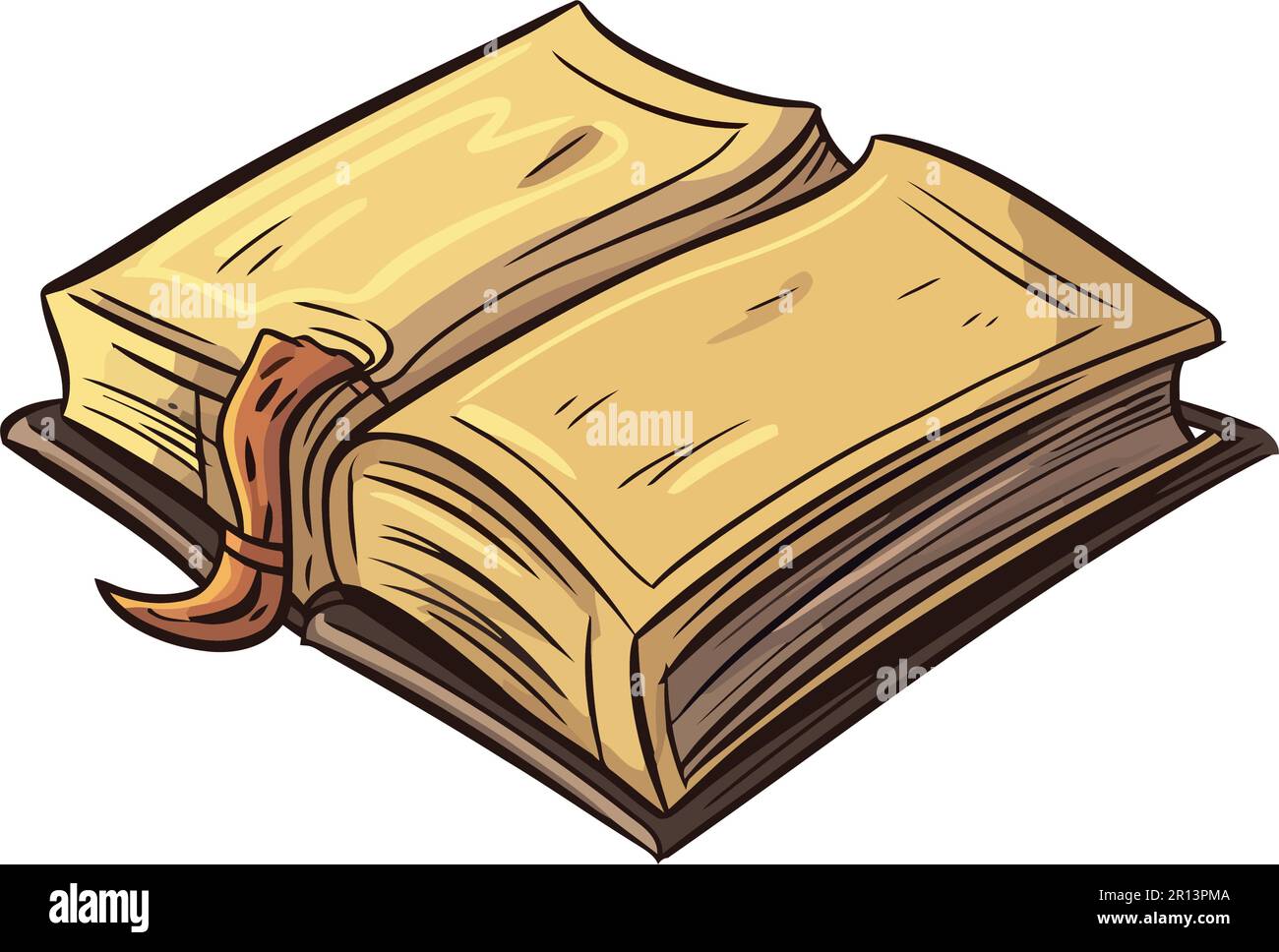 Old Bible page, yellowed with history grunge Stock Vector Image & Art