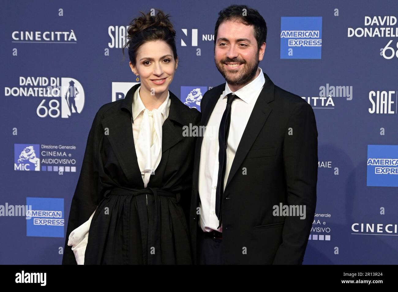Rom, Italien. 10th May, 2023. Giulia Steigerwalt und Matteo Rovere bei ...