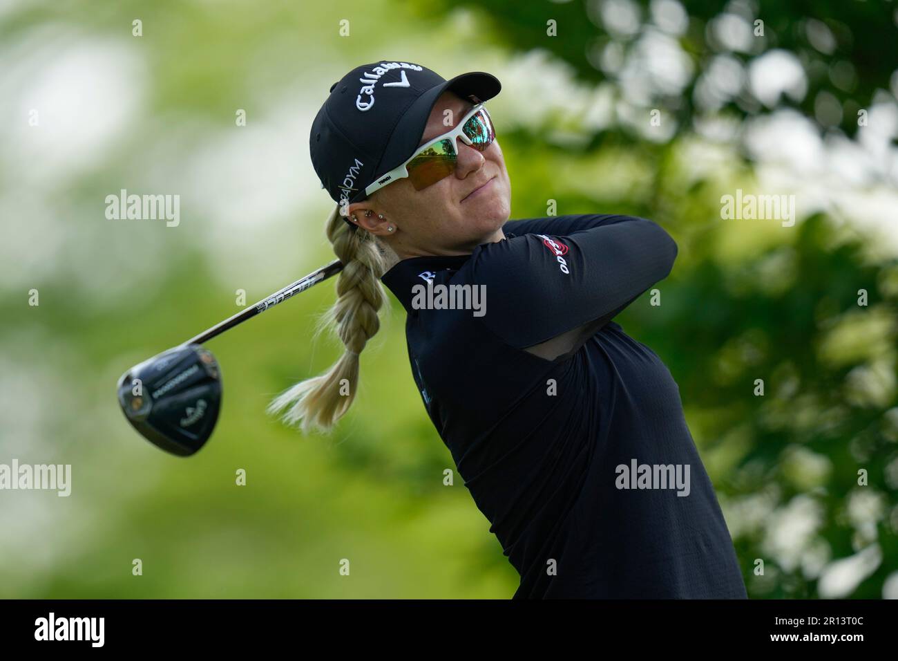 madelene-sagstrom-of-sweden-tees-off-the-second-hole-during-the-first