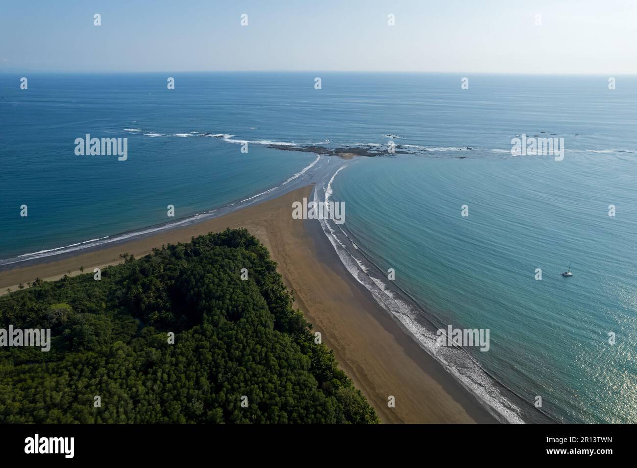 Beautiful Aerial View Of The Majestic Whale Tale In The Beach Of The 