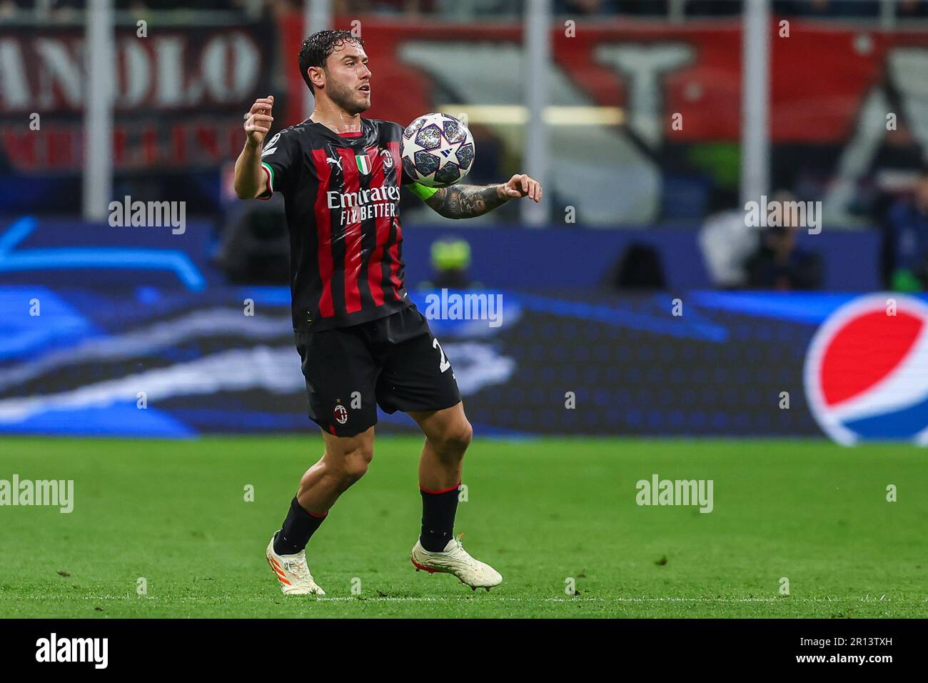 Milan, Italy. 10th May, 2023. Davide Calabria of AC Milan in action