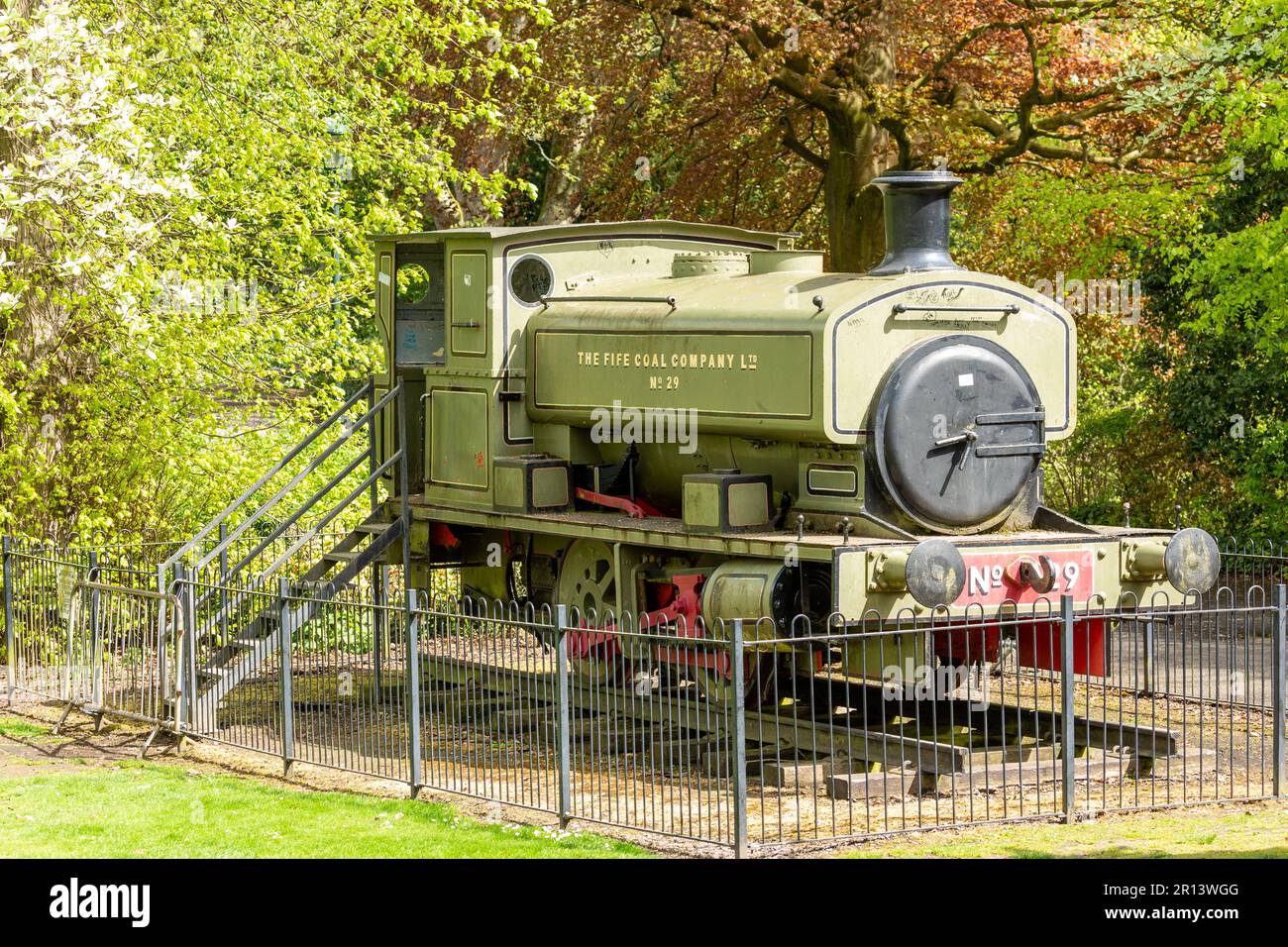 The Fife Coal Company in Pittencrieff park ,Dunfermline