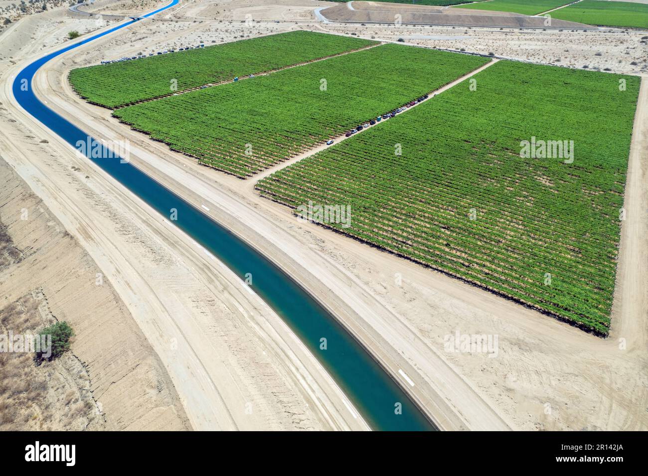 Coachella valley agriculture hires stock photography and images Alamy