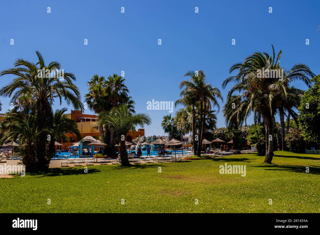 Esperia Palace Hotel - Lido Marini, Salento, Puglia, Italy Stock Photo