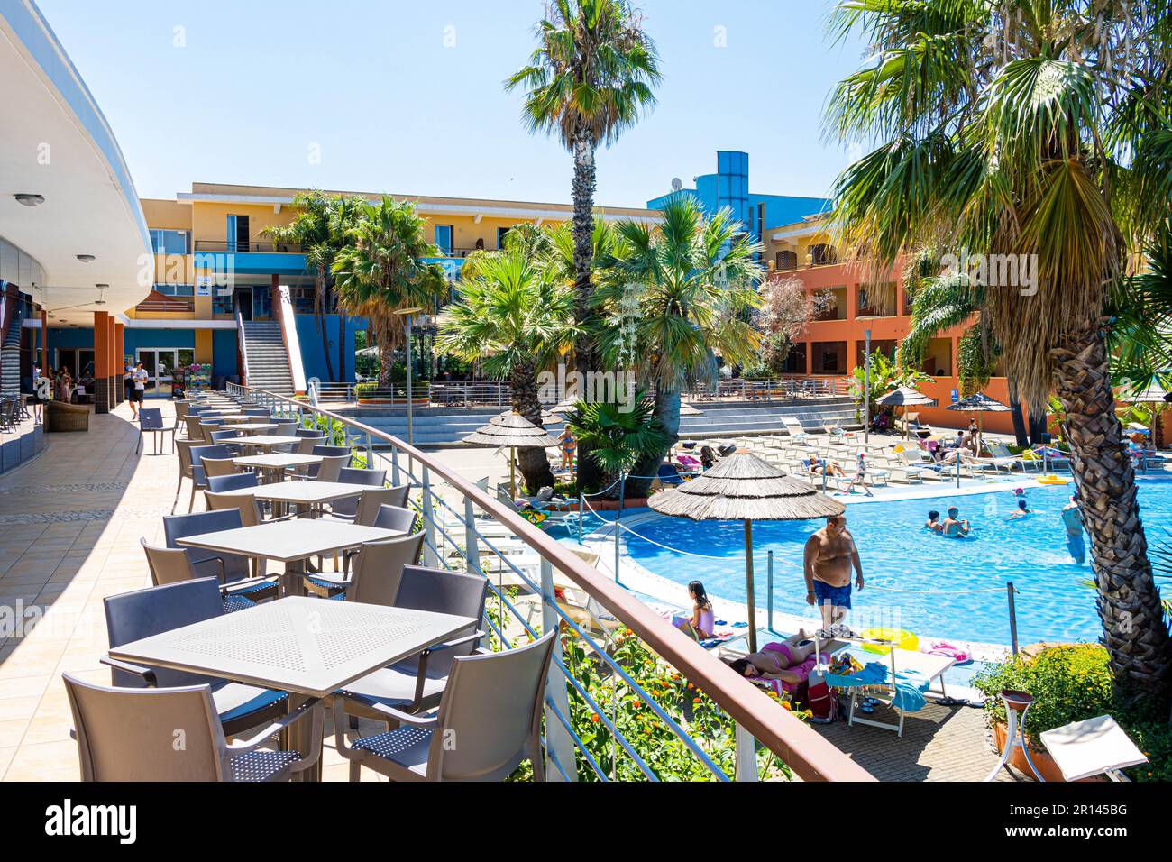 Esperia Palace Hotel - Lido Marini, Salento, Puglia, Italy Stock Photo