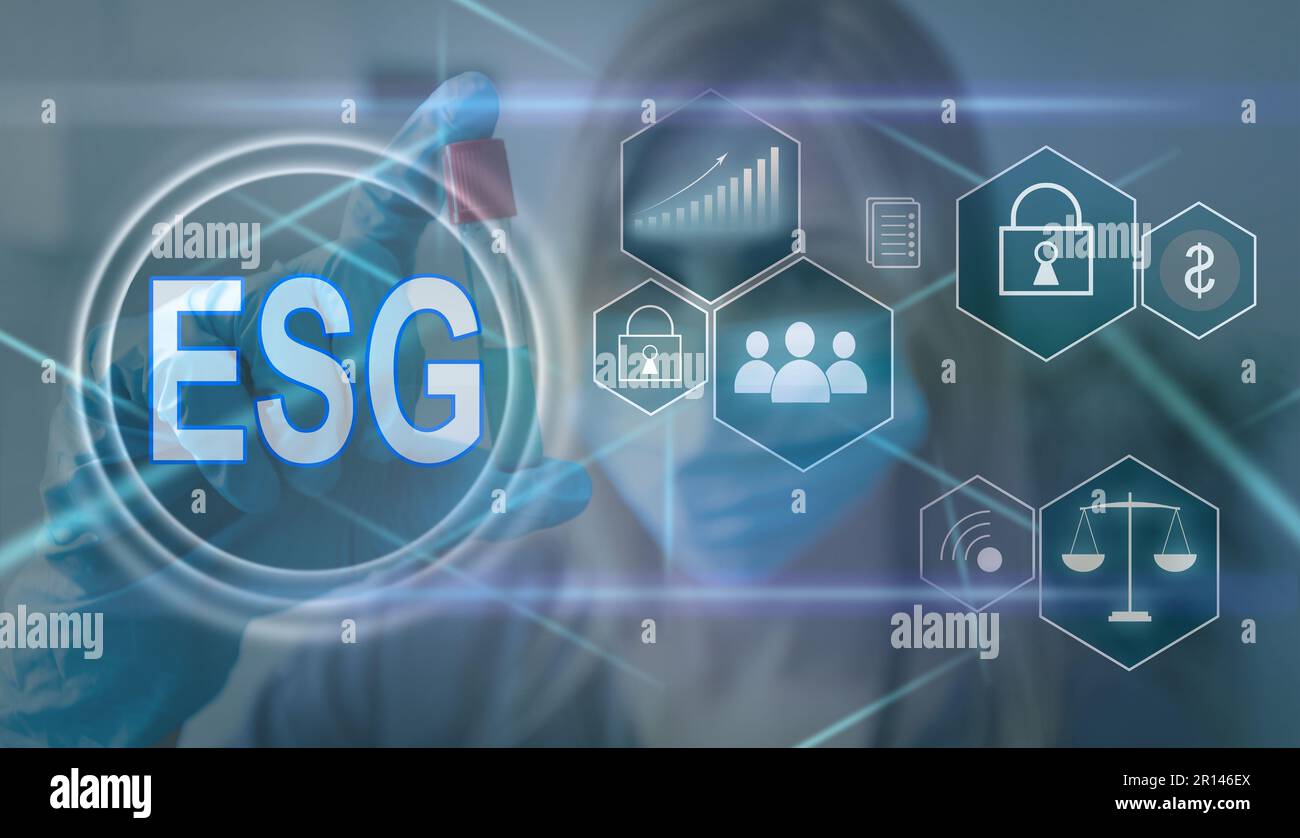 ESG environmental social governance investment business concept ...