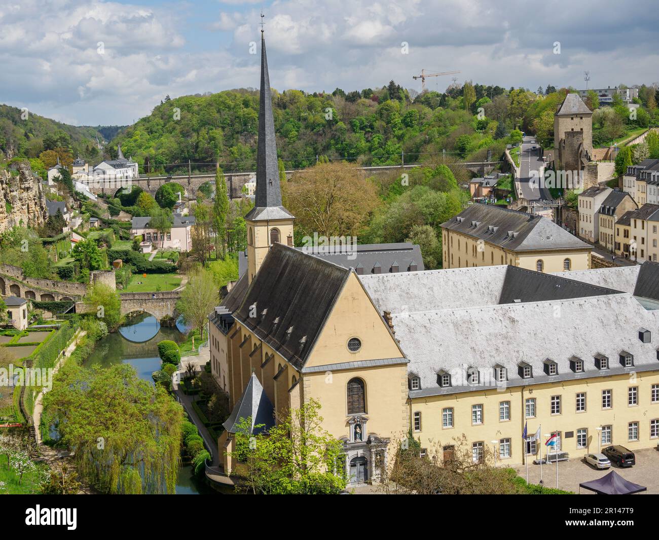 the city of Luxembourg Stock Photo Alamy