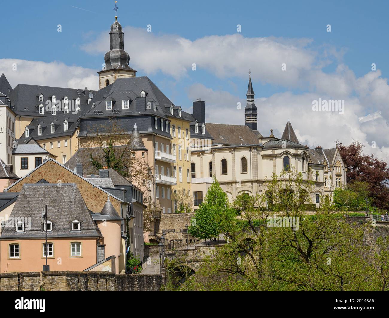 the city of Luxembourg Stock Photo Alamy