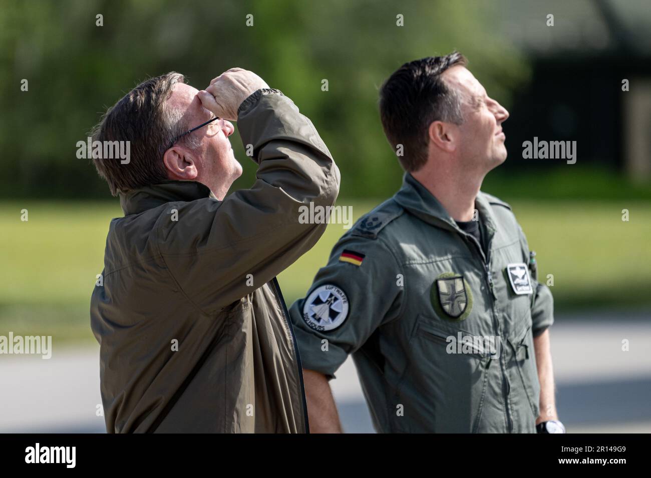 Laage, Germany. 11th May, 2023. Boris Pistorius (SPD), Federal Minister