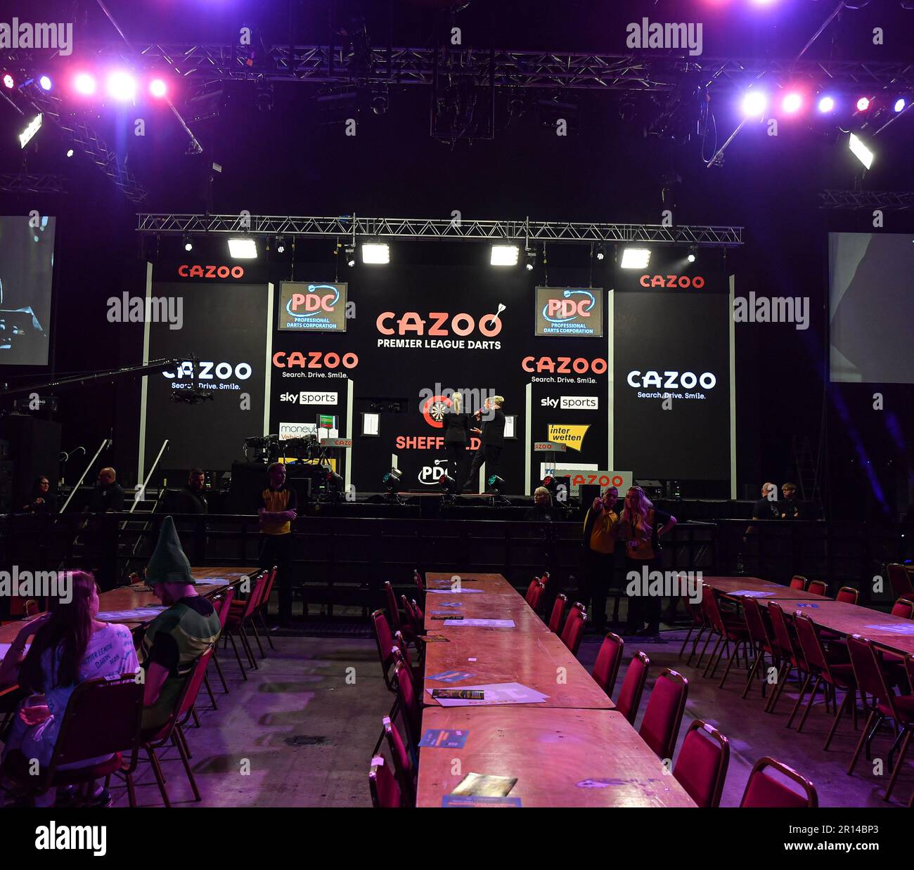 Utilita Arena, Sheffield, UK. 11th May, 2023. 2023 PDC Cazoo Premier
