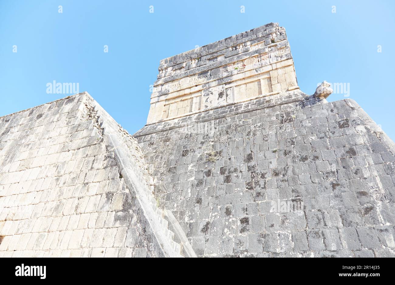 The Mayan ball court of Chichen Itza, the largest ever built in