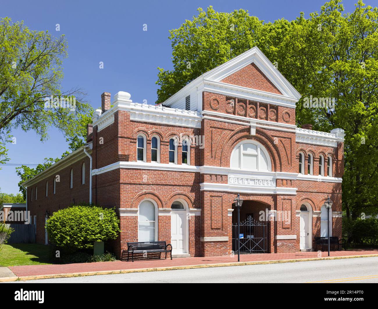 New Harmony Opera House Stock Photo Alamy