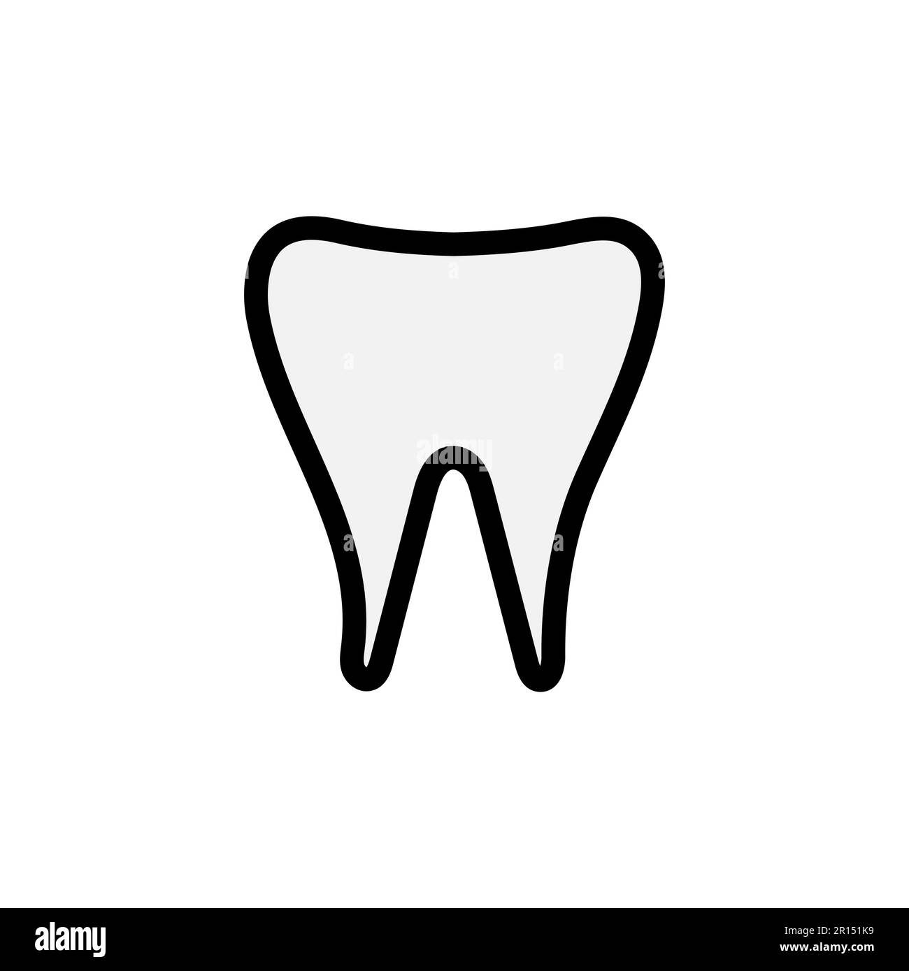 Medical stomatologic abstract aboriginal milk tooth, crown, denture