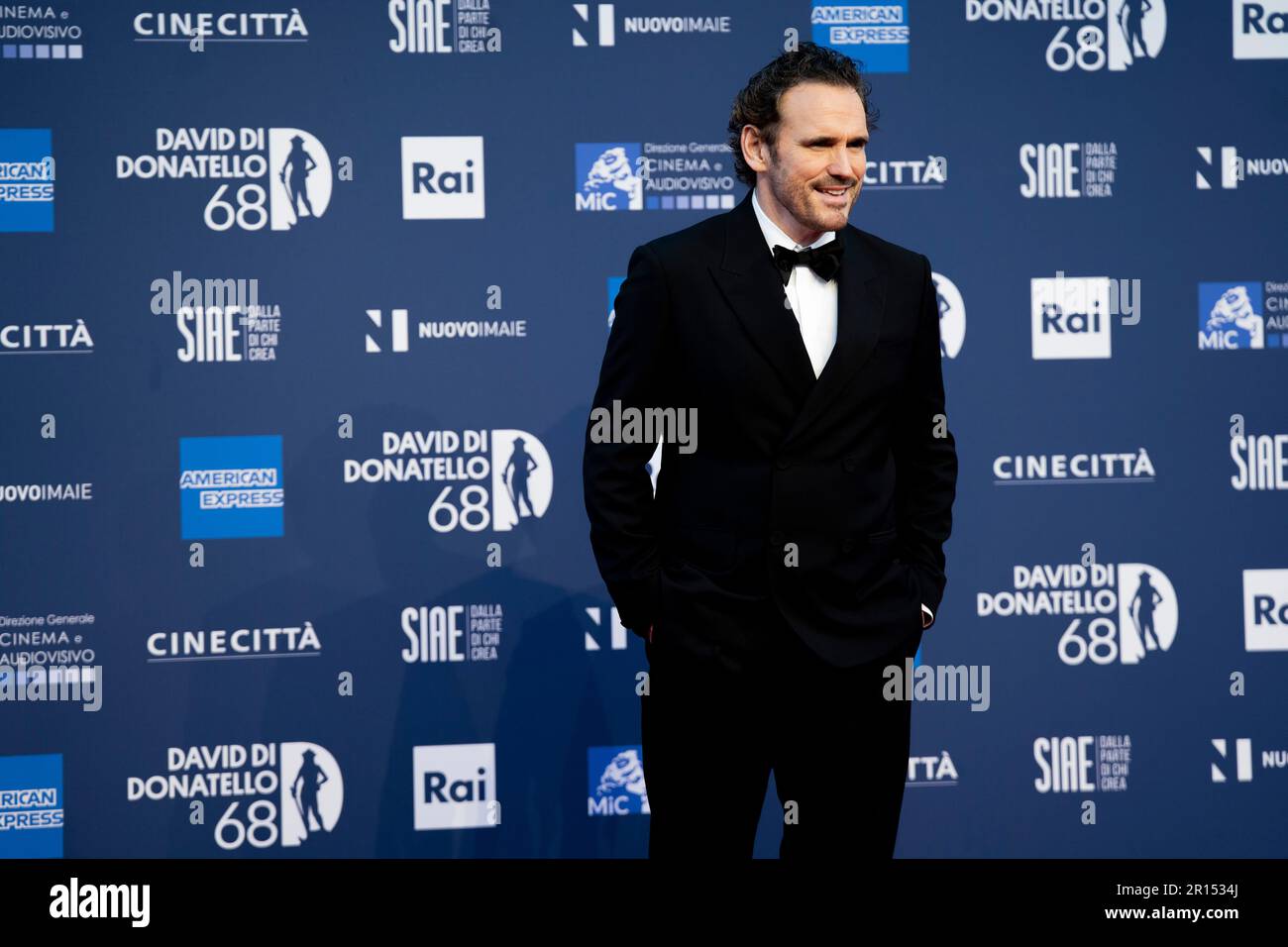 Rome, Italy, 10th May 2023, Matt Dillon attends the 68th David di