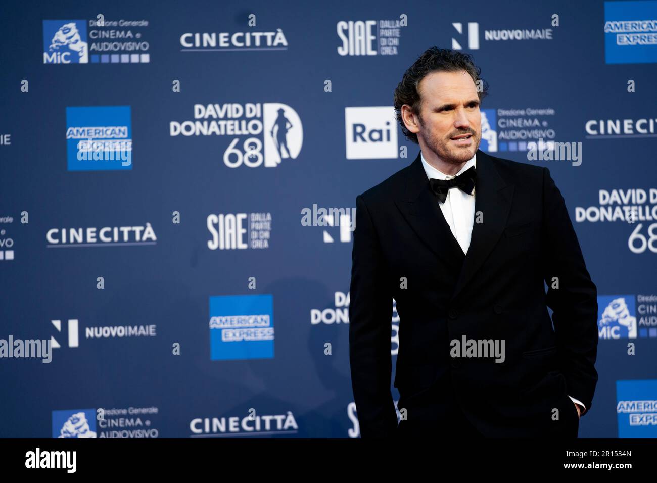 Rome, Italy, 10th May 2023, Matt Dillon attends the 68th David di
