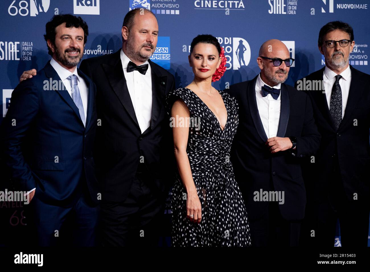 Rome, Italy, 10th May 2023, Penelope Cruz attends the 68th David di