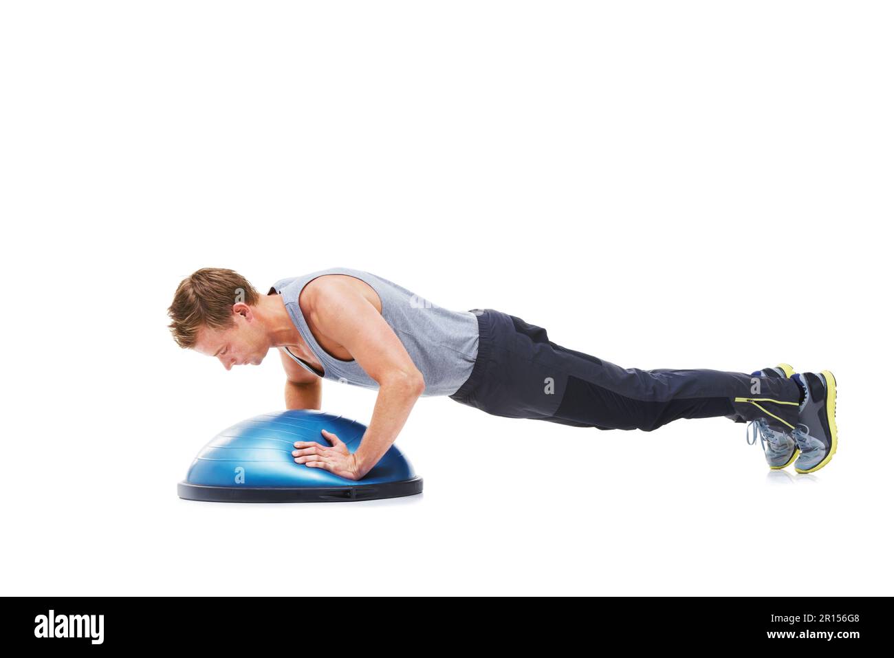 Upper body push ups man hi-res stock photography and images - Alamy