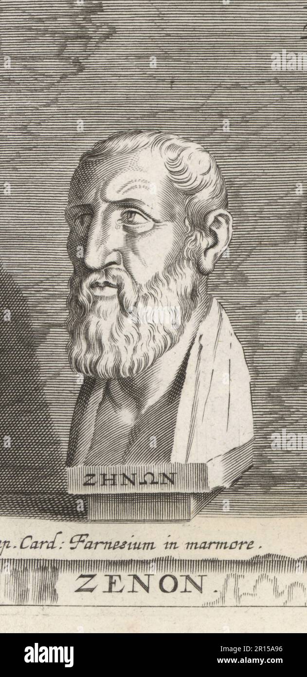 Zeno, Hellenistic philosopher from Citium, Cyprus, c.334-262 BC. Zenon ...