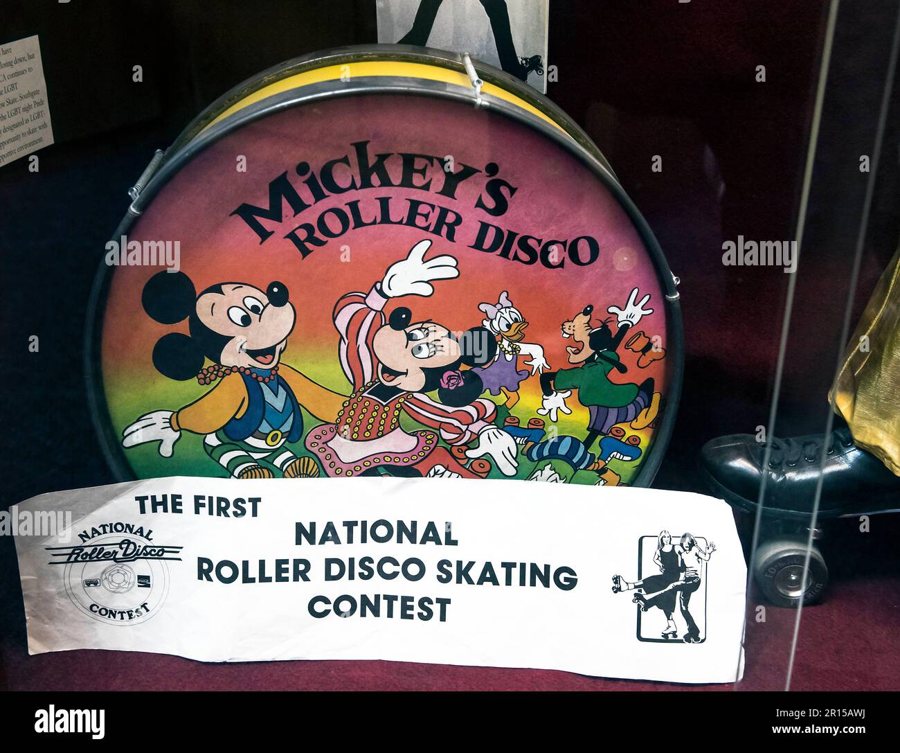 Lincoln, Nebraska, USA. 11th May, 2023. The National Museum of Roller Skating houses the world's