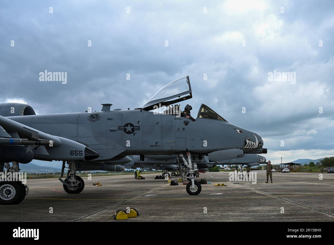 Senior Airman Krysamere Shockley, a crew chief with the 442d Aircraft