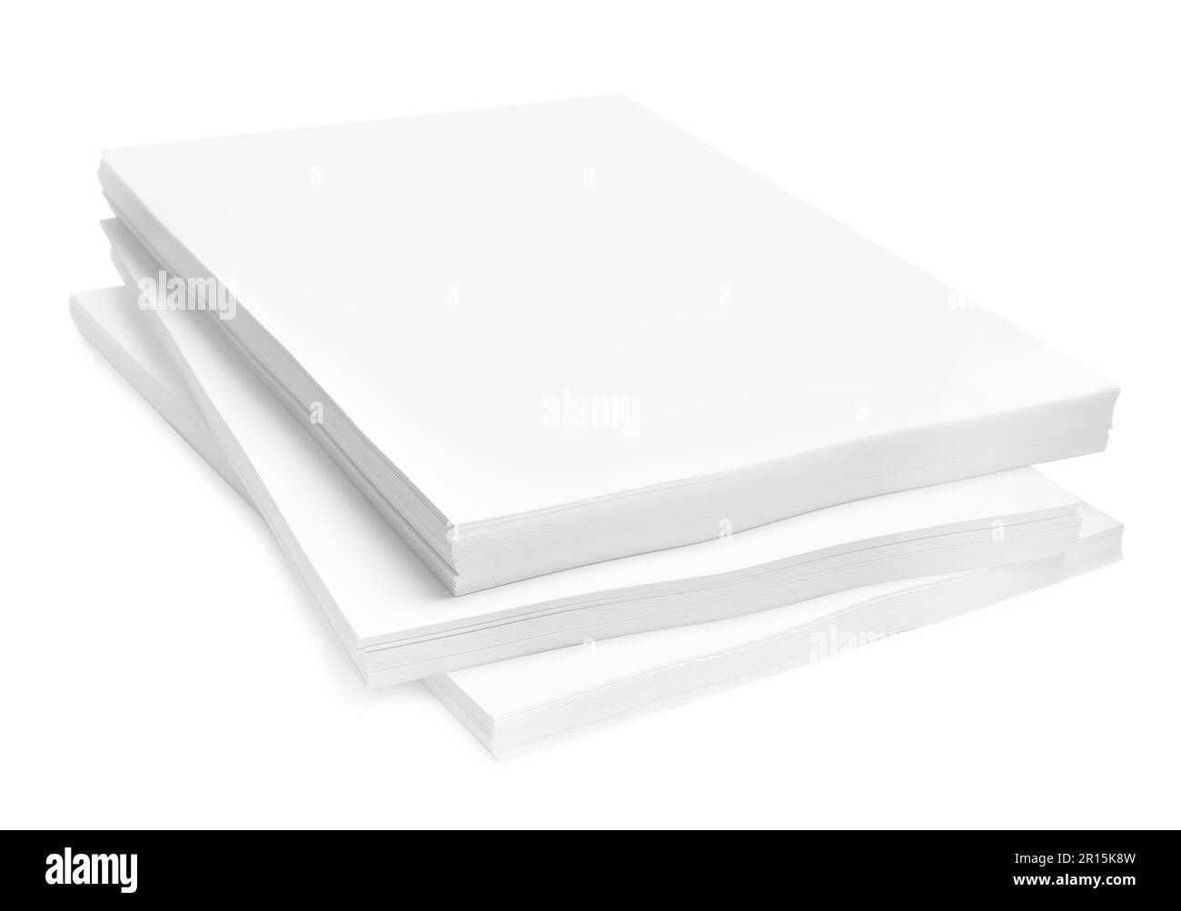 15 Paper Stack White paper stacks mockup hi-res stock photography and images - Alamy