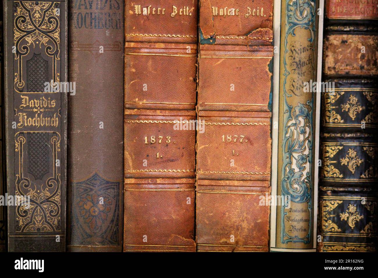 Old Books, Book, Antique, Antiquarian Stock Photo