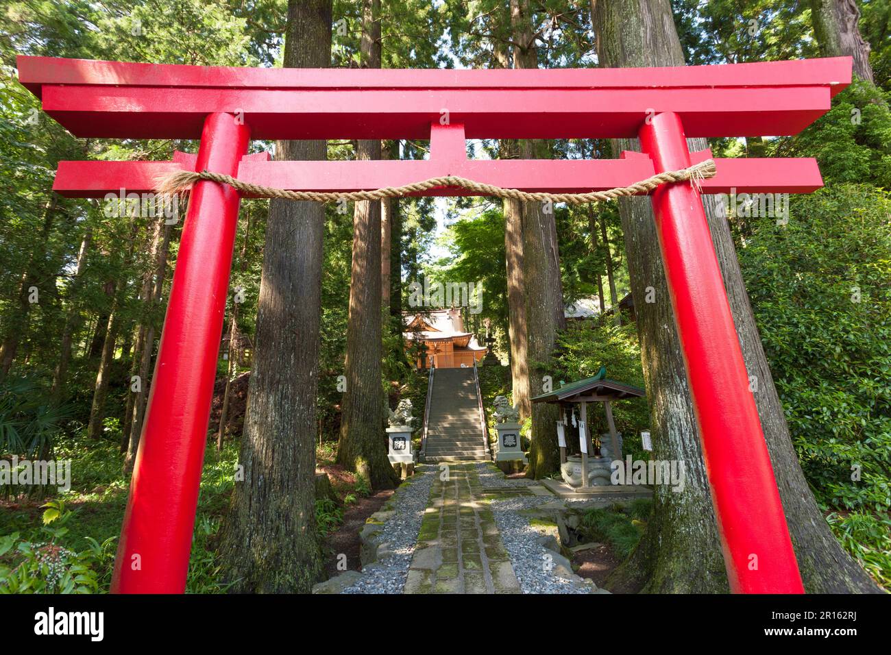 Suyama Asama shrine Stock Photo - Alamy