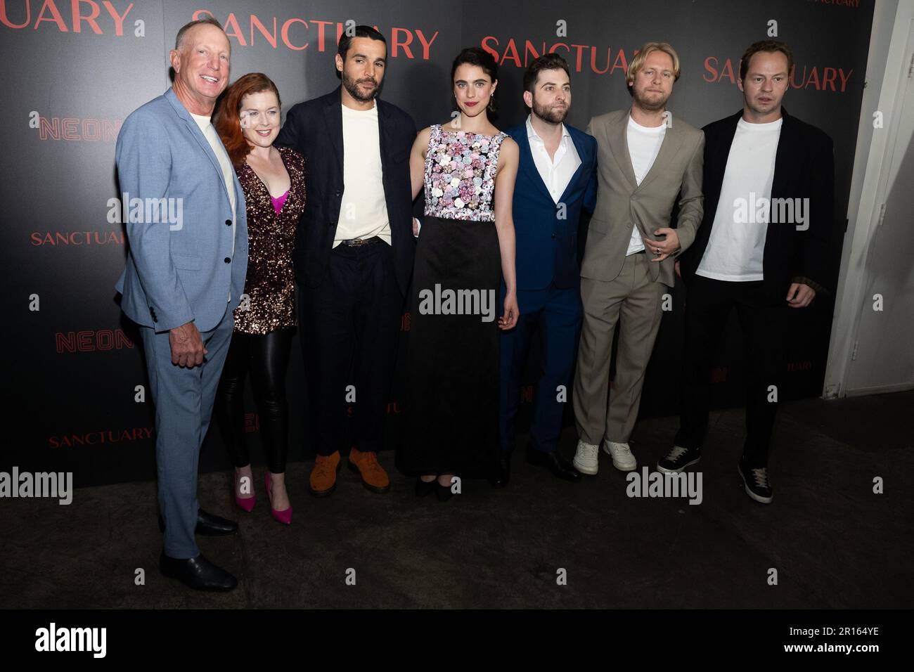 New York, USA. 11th May, 2023. (L-R) David Lancaster, Stephanie Wilcox ...