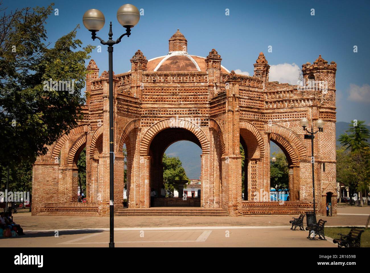 Magical Town of Chiapa de Corzo in Chiapas, Mexico Stock Photo