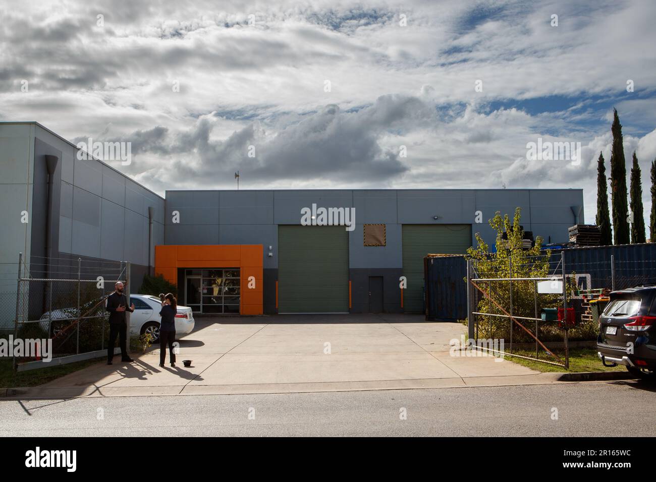 The crime scene at 1719 Langford Street Pooraka, SA, Friday, May 12